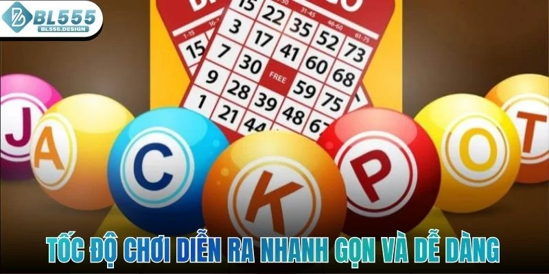 Tốc độ chơi diễn ra nhanh gọn và rất là dễ dàng